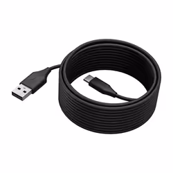Jabra USB PanaCast 50, 5 m, USB C, USB A, USB 2.0, Noir