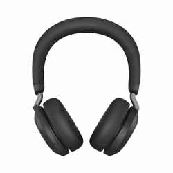 Jabra Evolve2 75, Avec fil &amp;sans fil, Bureau/Centre d'appels, 20 - 20000 Hz, 197 g, Casque, Noir