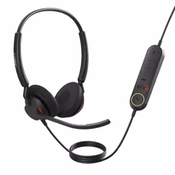 Jabra Engage 40, Avec fil, Bureau/Centre d'appels, 50 - 20000 Hz, 144 g, Casque, Noir