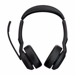 Jabra Evolve2 55, Sans fil, Bureau/Centre d'appels, 20 - 20000 Hz, 130 g, Casque, Noir