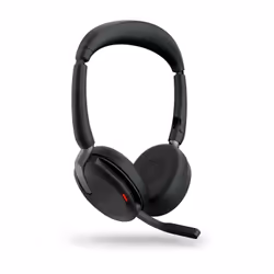 Jabra Evolve2 65 Flex, Avec fil &amp;sans fil, Bureau/Centre d'appels, 20 - 20000 Hz, 136 g, Casque, Noir