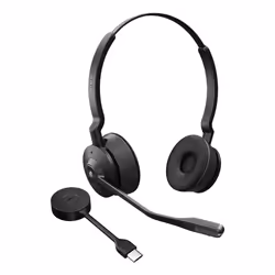 Jabra Engage 55 SE, Sans fil, 40 - 16000 Hz, Bureau/Centre d'appels, 83 g, Casque, Noir