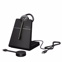 Jabra Engage 55 SE, Sans fil, 40 - 16000 Hz, Car/Home office, 21 g, Casque, Noir