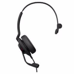 Jabra Evolve2 30 SE USB C/A MS Mono, Avec fil, 20 - 20000 Hz, Bureau/Centre d'appels, 125 g, Casque, Noir
