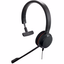 Jabra Evolve 20, Avec fil, 150 - 7000 Hz, Bureau/Centre d'appels, 104 g, Casque, Noir