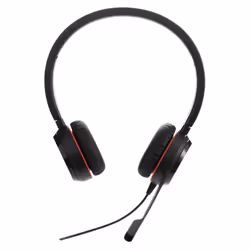 Jabra Evolve 20 SE, Avec fil, 150 - 7000 Hz, Bureau/Centre d'appels, 132 g, Casque, Noir
