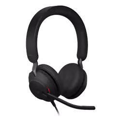 Jabra Evolve2 40 SE, Avec fil, Appels/Musique, 88,6 g, Casque, Noir