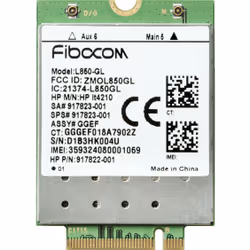 HP WWAN XMM™ 7360 LTE-Advance, 42 mm, 30 mm, 2,3 mm, 6,2 g