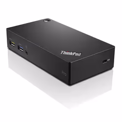 Lenovo Think Pad USB 3.0 Pro, Avec fil, USB 3.2 Gen 1 (3.1 Gen 1) Type-A, 10,100,1000 Mbit/s, Noir, 2560 x 1600 pixels, 2048  ...