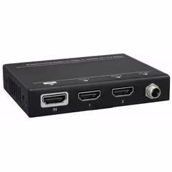 Vivolink VLHDMISP1X2, HDMI, 2x HDMI, 1.4/2.0, 3840 x 2160 pixels, Noir, Métal