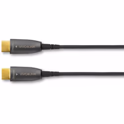 Vivolink PROHDMIOP15, 15 m, HDMI Type A (Standard), HDMI Type A (Standard), 4096 x 2160 pixels, Compatibilité 3D, Noir