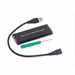 CoreParts MSUB8001, Enceinte ssd, M.2, PCI Express, Connectivité USB, Noir