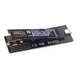 CoreParts MSUB8001 Boîtier de disques de stockage Enceinte ssd Noir M.2