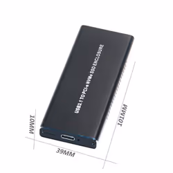 CoreParts MSUB8001 Boîtier de disques de stockage Enceinte ssd Noir M.2 - Vue supplémentaire 4