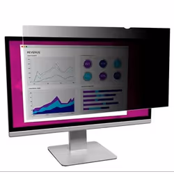 3M Filtre de confidentialité haute clarté pour moniteur 23 po, 16:9, HC230W9B, 58,4 cm (23"), 16:9, Moniteur, Filtre de confi ...