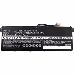 CoreParts MBXAC-BA0043, Batterie, Acer, Aspire ES15, Aspire ES1-572, Aspire ES1-572-31LD, Aspire ES1-572-56BP