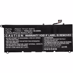 CoreParts MBXDE-BA0116, Batterie, DELL, XPS 13 9360, XPS 13 9360-D1605G