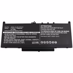 CoreParts MBXDE-BA0127, Batterie, DELL, Latitude 12 E7270, Latitude 12 E7470