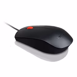 Lenovo Essential, Ambidextre, Optique, USB Type-A, 1600 DPI, Noir