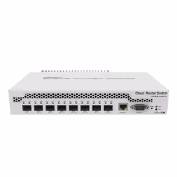 Mikrotik CRS309-1G-8S+, Géré, Gigabit Ethernet (10/100/1000), Connexion Ethernet, supportant l'alimentation via ce port (PoE) ...