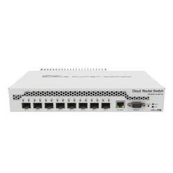 Mikrotik CRS309-1G-8S+ Géré Gigabit Ethernet (10/100/1000) Connexion Ethernet, supportant l'alimentation via ce port (PoE) Blanc