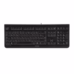 CHERRY KC 1000, Taille réelle (100 %), USB, Clavier à membrane, Noir