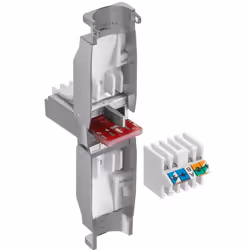 Microconnect KON522TL connecteur de fils RJ45 Argent