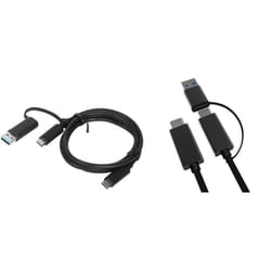 Microconnect USB3.1CCA1 câble USB 1 m USB 3.2 Gen 1 (3.1 Gen 1) USB C Noir