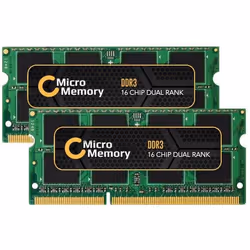 CoreParts MMKN059-16GB, 16 Go, 2 x 8 Go, DDR3, 1333 MHz, Vert