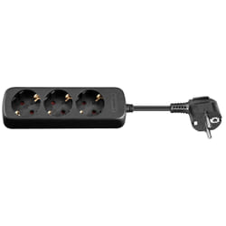 Microconnect GRU003B-WOS multiprise 1,5 m 3 sortie(s) CA Intérieure Noir