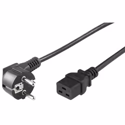 Microconnect PE07719005, 0,5 m, CEE7/7, Coupleur C19, H05VV-F, 250 V, 16 A