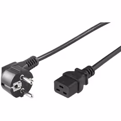 Microconnect PE0771905, 5 m, CEE7/7, Coupleur C19, H05VV-F, 250 V, 16 A