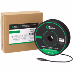 Microconnect DP-HDMI-1000V1.4OP câble vidéo et adaptateur 10 m DisplayPort HDMI Type A (Standard) Noir - Vue supplémentaire 5
