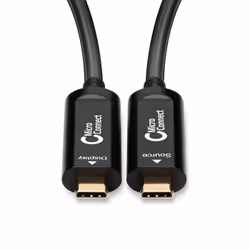 Microconnect USB3.1CC10OP câble USB 10 m USB 3.2 Gen 1 (3.1 Gen 1) USB C Noir
