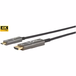 Microconnect USB3.1CHDMI30OP câble vidéo et adaptateur 30 m USB Type-C HDMI Noir