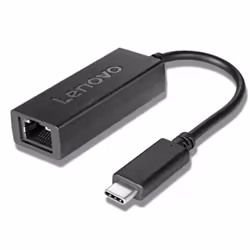 Lenovo GX90S91832, Avec fil, USB Type-C, Ethernet, 1000 Mbit/s, Noir