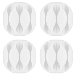 Microconnect CABLEMANA-15W range-câbles Sol Support de câbles Blanc 4 pièce(s)