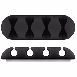 Microconnect CABLEMANA-16 range-câbles Sol Support de câbles Noir 2 pièce(s)