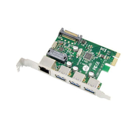 Microconnect MC-PCIE-USB3.0ETH carte réseau Interne Ethernet 5000 Mbit/s