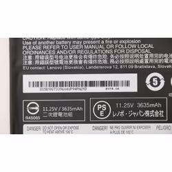 Lenovo 5B10S73396 composant de laptop supplémentaire Batterie - Vue supplémentaire 5