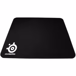 Steelseries QcK, Noir, Monochromatique, Caoutchouc, Silicone