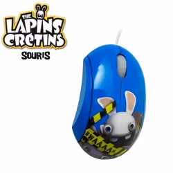 Souris sans fil SteelSeries Lapins Crétins BWAAAAH