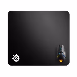 Steelseries QcK Edge Large, Noir, Monochromatique, Tissu, Tapis de souris de jeu