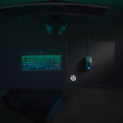 Steelseries QcK Edge Large Tapis de souris de jeu Noir