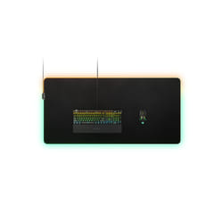 Steelseries QcK Prism Cloth Tapis de souris de jeu Noir