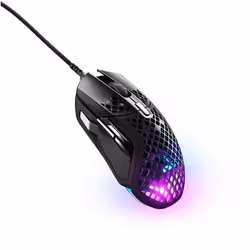 Steelseries Aerox 5, Droitier, Optique, USB Type-A, 18000 DPI, 1 ms, Noir
