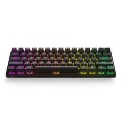 Steelseries Apex Pro Mini Wireless clavier Gaming USB + RF Wireless + Bluetooth QWERTY Anglais américain Noir