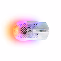 Steelseries Aerox 3 Wireless Ghost souris Droitier RF sans fil + Bluetooth Optique 18000 DPI