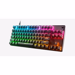 Steelseries Apex 9 TKL, Sans clé (80 - 87%), USB, Contacteur de touche opto-mécanique, QWERTY, LED RGB, Noir