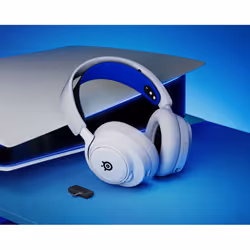 Steelseries ARCTIS NOVA 7P WHITE Bleu, Blanc